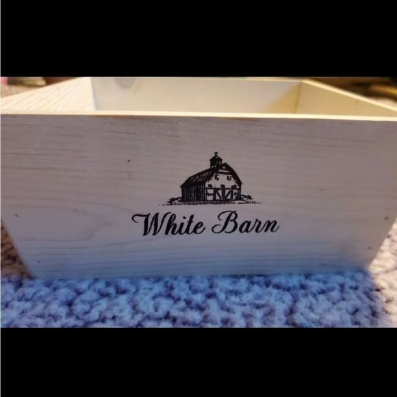 Bath & Body Works Accessories - Bath and Body Works White Barn Wooden Crate